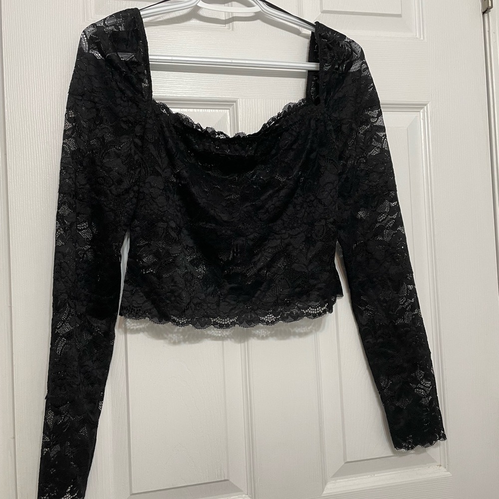 Lace long sleeve